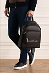  Billionaire - logo. 100% genuine leather. front pocket. Closure: Zipper. Country of manufacture: Italy. Care: specialized cleaning - photo 6