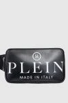 Philipp Plein  - brand print. Adjustable strap, fastex clasp. 100% genuine leather, nylon. Storage compartment. Closure: Zipper. Country of manufacture: Italy. Care: specialized cleaning - photo 5