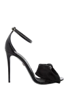 Dolce & Gabbana  - bow. genuine leather. buckle. Heel: 12 centimeters. Country of manufacture: Italy. Care: specialized cleaning - photo 7