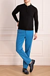 Zilli  - Long sleeve. 60% cashmere, 40% silk. Closure: Zipper. Country of manufacture: Italy. Care: specialized cleaning - photo 7