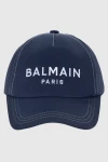  Balmain - вышитый логотип. Застежка клипса, Размер козырька: 18х7 cм. логотип. 100% хлопок. Страна производитель: Франция. Уход: специализированная чистка - фото 6