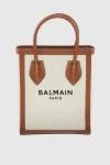 Balmain  - Логотип Balmain. 58% бавовна, 42% льон. Країна виробник: Італія. Догляд: спеціалізоване чищення - фото 7