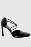 Magda Butrym  - cross straps. genuine leather. Heel height: 10 centimeters. buckle. Country of manufacture: Italy. Care: specialized cleaning - photo 9