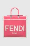 Fendi  - логотип. текстиль. Країна виробник: Італія. Догляд: спеціалізоване чищення - фото 5