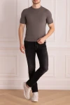 Cesare di Napoli  - Features: short sleeve. silk, cotton. Country of manufacture: Italy. Care: specialized cleaning - photo 7