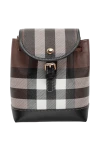 Burberry  - contrasting checkered pattern. 55% cotton, 45% polyurethane. Fastener: magnetic button. Country of manufacture: Italy. Care: specialized cleaning - photo 7