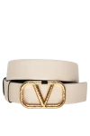  Valentino - Decoration: gold-plated buckle with logo. 100% genuine leather. buckle. Country of manufacture: Italy. Care: specialized cleaning - photo 4