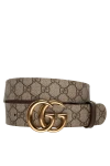 Gucci  - позолочена пряжка з логотипом. 100% натуральна шкіра. пряжка. Країна виробник: Италия. Догляд: спеціалізоване чищення - фото 5
