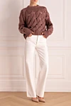  Brunello Cucinelli - textured knitwear. 100% cashmere. Country of manufacture: Italy. Care: specialized cleaning - photo 10
