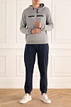 Brunello Cucinelli  - 93% cotton, 7% polyamide. Country of manufacture: Italy. Care: specialized cleaning - photo 7
