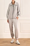  Brunello Cucinelli - a combination of fabrics. four pockets. 100% cotton. zipper. Country of manufacture: Italy. Care: specialized cleaning - photo 8