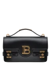  Balmain - позолочена фурнітура. поворотний замок. Відділення/кишені (внутрішні): два відділення, кишеня, відділення для пластикових карток. Розмір (ШхВхГ, см): 23х13х7 см. 100% натуральна шкіра. Країна виробник: Італія. Догляд: спеціалізоване чищення - фото 8