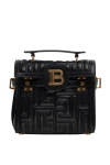 Balmain  - позолочений логотип та металеві елементи, тиснення монограми. поворотний замок. натуральна шкіра. Країна виробник: Італія. Догляд: спеціалізоване чищення - фото 7