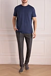 Brunello Cucinelli  - защипы . 100% шерсть. кулиска. Страна производитель: Италия. Уход: специализированная чистка - фото 7