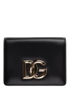 Dolce & Gabbana  - front flap with DG logo. calf leather. Dimensions: 14 ? 17.5 ? 6 cm. Strap: Detachable and adjustable glossy calfskin strap. two accordion pockets and two card slots. double hidden magnet. Country of manufacture: Italy. Care: specialized cleaning - photo 9