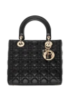 Dior  - стеганая текстура, логотип . 100% кожа ягненка . внутренний карман на молнии, накладной карман. Страна производитель: Франция. Уход: специализированная чистка - фото 7