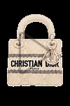  Dior - напис Christian Dior Paris. 100% соломка. Кишеня: внутрішня кишеня на блискавці. велика накладна кишеня.. Країна виробник: Італія. Догляд: спеціалізоване чищення - фото 8