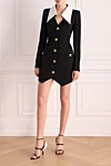 Balmain  - контрастный воротник. Cостав: 100% шерсть. пуговицы. два передних кармана. Страна производитель: Франция. Уход: специализированная чистка - фото 7