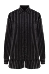 Giuseppe Di Morabito  - stripe pattern. 97% cotton, 3% elastane. Closure: buttons. one chest pocket. Country of manufacture: Italy. Care: specialized cleaning - photo 9