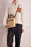  Loewe - логотип бренда. 100% соломка. Страна производитель: Испания. Уход: специализированная чистка - фото 10