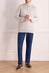 Brunello Cucinelli  - 70% кашемир, 30% шелк. пуговицы. Страна производитель: Италия. Уход: специализированная чистка - фото 7