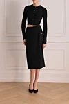 Dolce & Gabbana  - логотип бренда. 98% шерсть, 2% эластан. молния. Страна производитель: Италия. Уход: специализированная чистка - фото 7