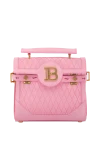  Balmain - логотип бренда, золотая фурнитура. 100% замша. Размеры: 23 х 20 х 11 см. Длина ремня: плечевой ремень: 110 см. четвертьоборотная застежка B-Twist. внутренний карман на молнии,. внутренний кожаный карман для карточек. Страна производитель: Франция. Уход: специализированная чистка - фото 6