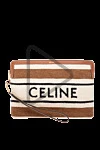  Celine - brand logo. 100% textile. Closure: zipper. Country of manufacture: Italy. Care: specialized cleaning - photo 8