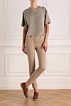  Brunello Cucinelli - logo. 100% cotton. Country of manufacture: Italy. Care: specialized cleaning - photo 8