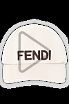 Fendi  - логотип бренду. 100% бавовна. Країна виробник: Італія. Догляд: спеціалізоване чищення - фото 5