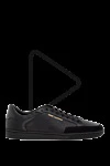  Saint Laurent - perforated leather, logo. 100% genuine leather. Closure: laces. Country of manufacture: Italy. Care: specialized cleaning - photo 6