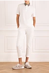 Brunello Cucinelli  - contrast collar. 100% cotton . Closure: buttons. Country of manufacture: Italy. Care: specialized cleaning - photo 9
