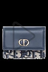 Dior  - CD signature on front. cotton, calfskin and technical fabric. Size: 10 x 7.5 x 2 cm. button. Country of manufacture: Italy. Care: specialized cleaning - photo 7