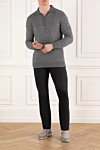 Loro Piana  - 60% cashmere, 40% silk. Closure: buttons. Country of manufacture: Italy. Care: specialized cleaning - photo 7