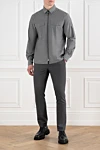 Cesare di Napoli  - 100% wool. Closure: drawstring, zipper. two side pockets, one back pocket. Country of manufacture: Italy. Care: specialized cleaning - photo 7
