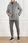  Corneliani - капюшон. 100% полиэстер. молния. два боковых кармана. Утеплитель: гусиный пух. Страна производитель: Италия. Уход: специализированная чистка - фото 8