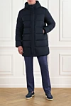 Corneliani  - капюшон. 100% полиэстер. молния. два боковых кармана. Утеплитель: гусиный пух. Страна производитель: Италия. Уход: специализированная чистка - фото 7