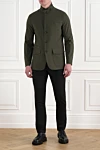 Corneliani  - 58% шерсть, 38% полиамид, 4% эластан. молния, пуговицы. два боковых кармана, один нагрудный. Страна производитель: Италия. Уход: специализированная чистка - фото 7