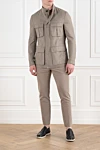 Corneliani  - 72% шелк, 28% шерсть. молния, пуговицы. два боковых кармана, два нагрудных кармана. Страна производитель: Италия. Уход: специализированная чистка - фото 7