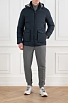  Corneliani - капюшон. 100% полиэстер. молния. два боковых кармана. Утеплитель: гусиный пух. Страна производитель: Италия. Уход: специализированная чистка - фото 8