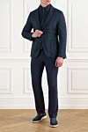 Corneliani  - капюшон. 100% поліестер. блискавка, гудзики. дві бічні кишені, одна нагрудна кишеня. Країна виробник: Італія. Догляд: спеціалізоване чищення - фото 7