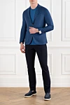 Corneliani  - 100% шерсть. гудзики, блискавка. дві бічні кишені, одна нагрудна. Країна виробник: Італія. Догляд: спеціалізоване чищення - фото 7