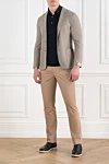 Corneliani  - 100% wool. buttons, zipper. two side pockets, one chest pocket. Country of manufacture: Italy. Care: specialized cleaning - photo 7