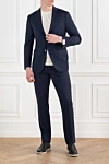 Corneliani  - 100% шерсть. гудзики. дві бічні кишені, одна нагрудна. Країна виробник: Італія. Догляд: спеціалізоване чищення - фото 7