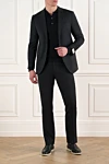Corneliani  - 100% шерсть. гудзики. дві бічні кишені, одна нагрудна. Країна виробник: Італія. Догляд: спеціалізоване чищення - фото 7
