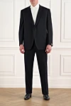 Corneliani  - 100% wool. Closure: buttons. two side pockets, one chest pocket. Country of manufacture: Italy. Care: specialized cleaning - photo 7