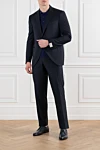 Corneliani  - 100% шерсть. гудзики. 2 бічні кишені, одна нагрудна. Країна виробник: Італія. Догляд: спеціалізоване чищення - фото 7
