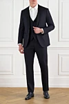 Corneliani - 100% шерсть. пуговицы. два боковых кармана, один нагрудный. Страна производитель: Италия. Уход: специализированная чистка - фото 8