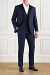  Corneliani - 100% шерсть. гудзики. дві бічні кишені, одна нагрудна. Країна виробник: Італія. Догляд: спеціалізоване чищення - фото 8