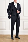 Corneliani  - 100% wool. Closure: buttons. two side pockets, one chest pocket. Country of manufacture: Italy. Care: specialized cleaning - photo 7